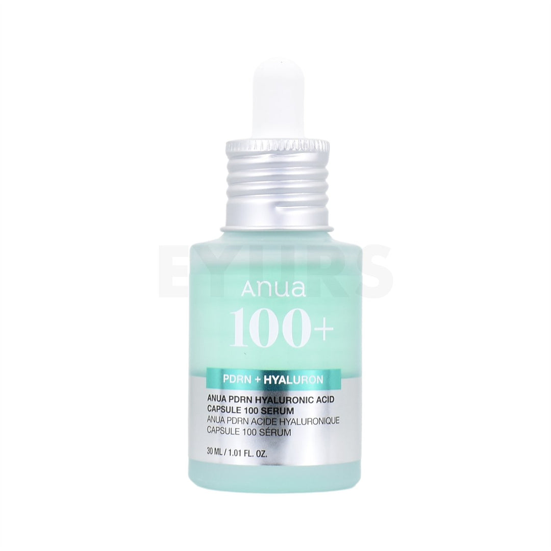 anua pdrn hyaluronic acid capsule 100 serum front side of product