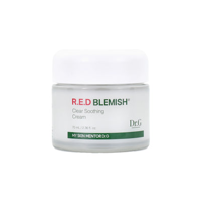 dr. g red blemish clear soothing cream 70ml