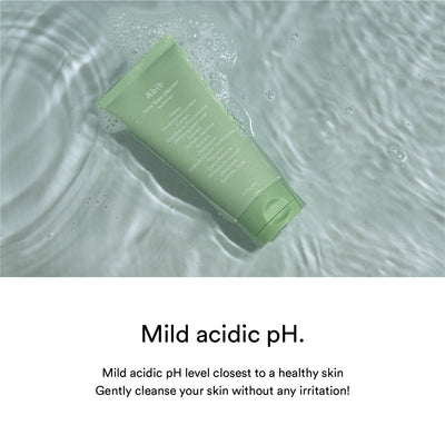 abib acne foam cleanser heartleaf foam mild acidic ph