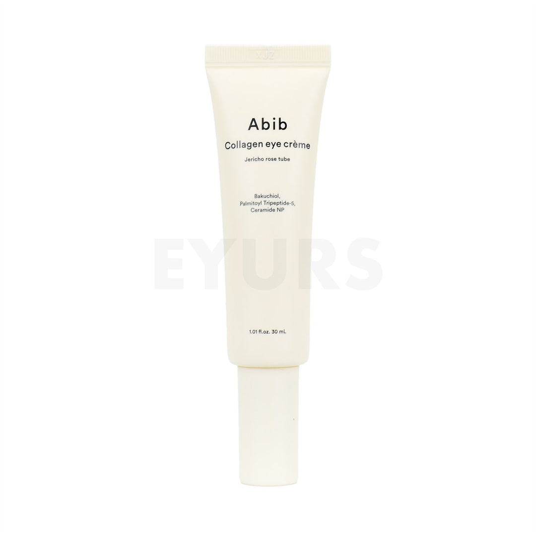 abib collagen eye crème jericho rose tube front side of product