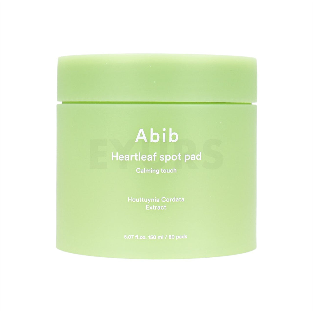 abib heartleaf spot pad calming touch front side of product