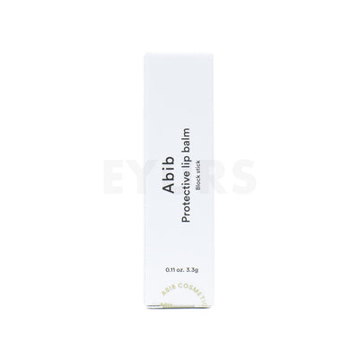 abib protective lip balm block stick front side packaging