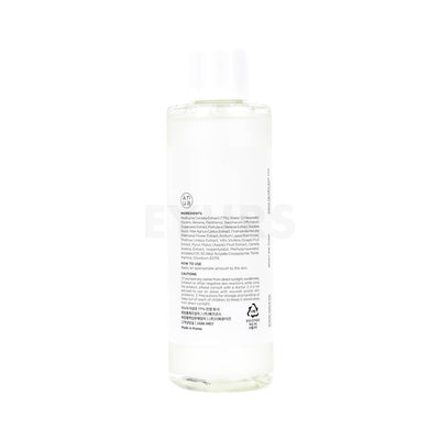 anua heartleaf 77 soothing toner 250ml back of product