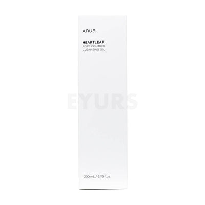 anua heartleaf pore control cleansing oil 200ml front side packaging