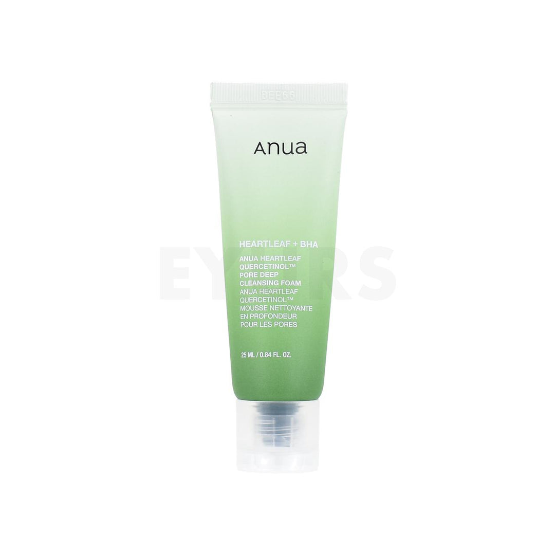 anua heartleaf quercetinol pore deep cleansing foam mini