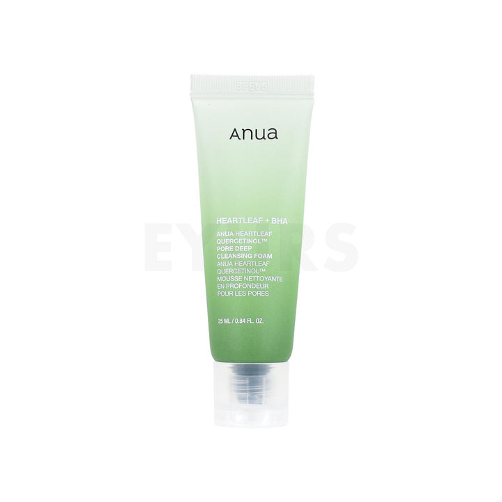 anua heartleaf quercetinol pore deep cleansing foam mini