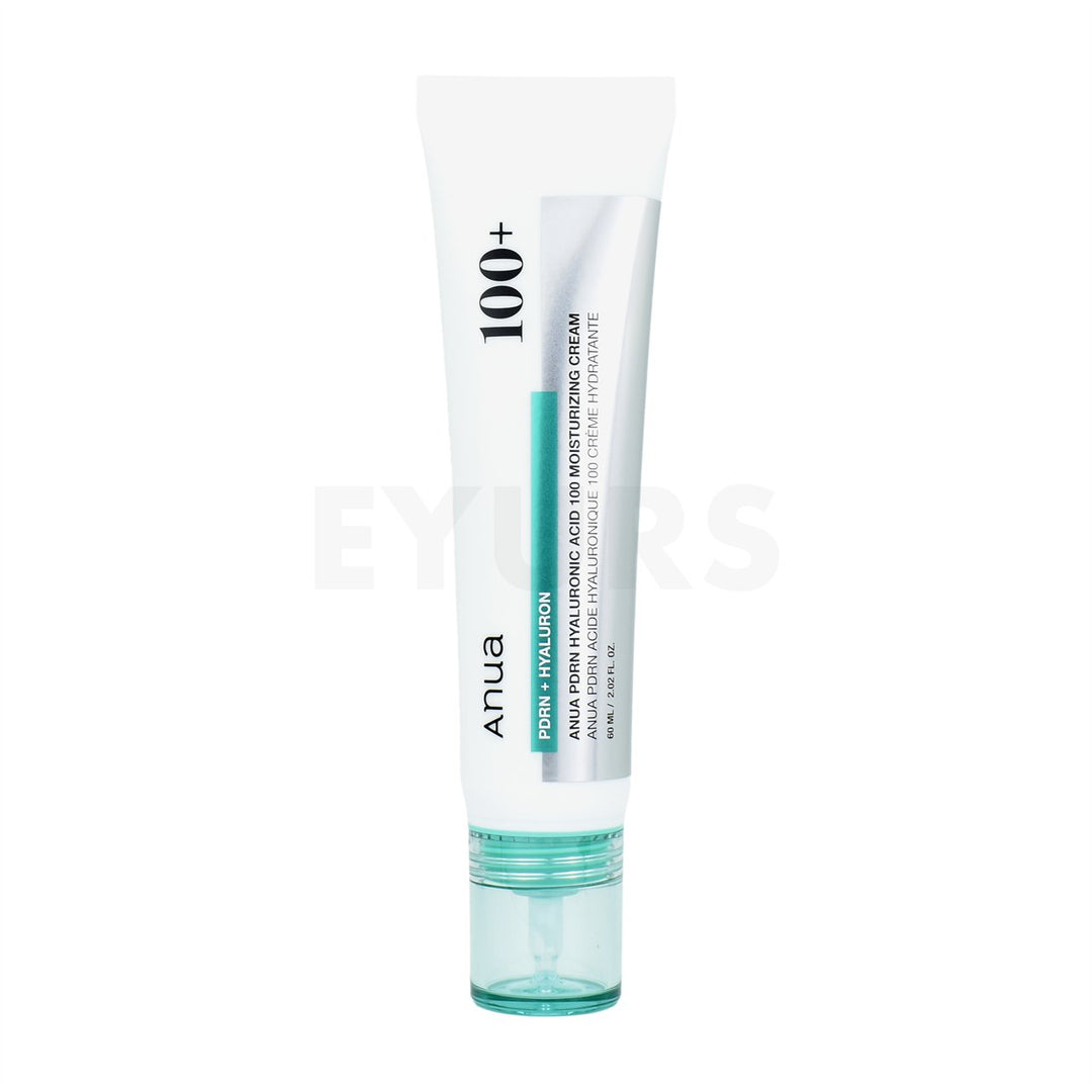 anua pdrn hyaluronic acid 100 moisturizing cream front side of product