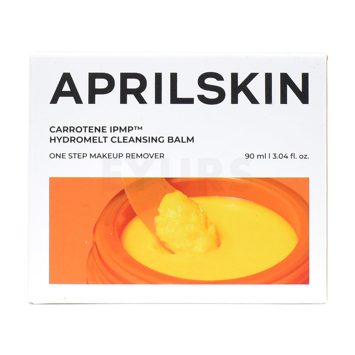 aprilskin carrotene ipmp hydramelt cleansing balm front side packaging box