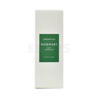 aromatica rosemary root enhancer 100ml front side packaging of product