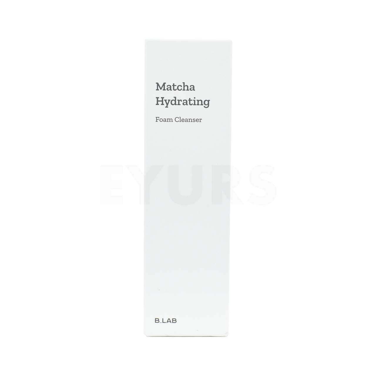 b_lab matcha hydrating foam cleanser front side packaging