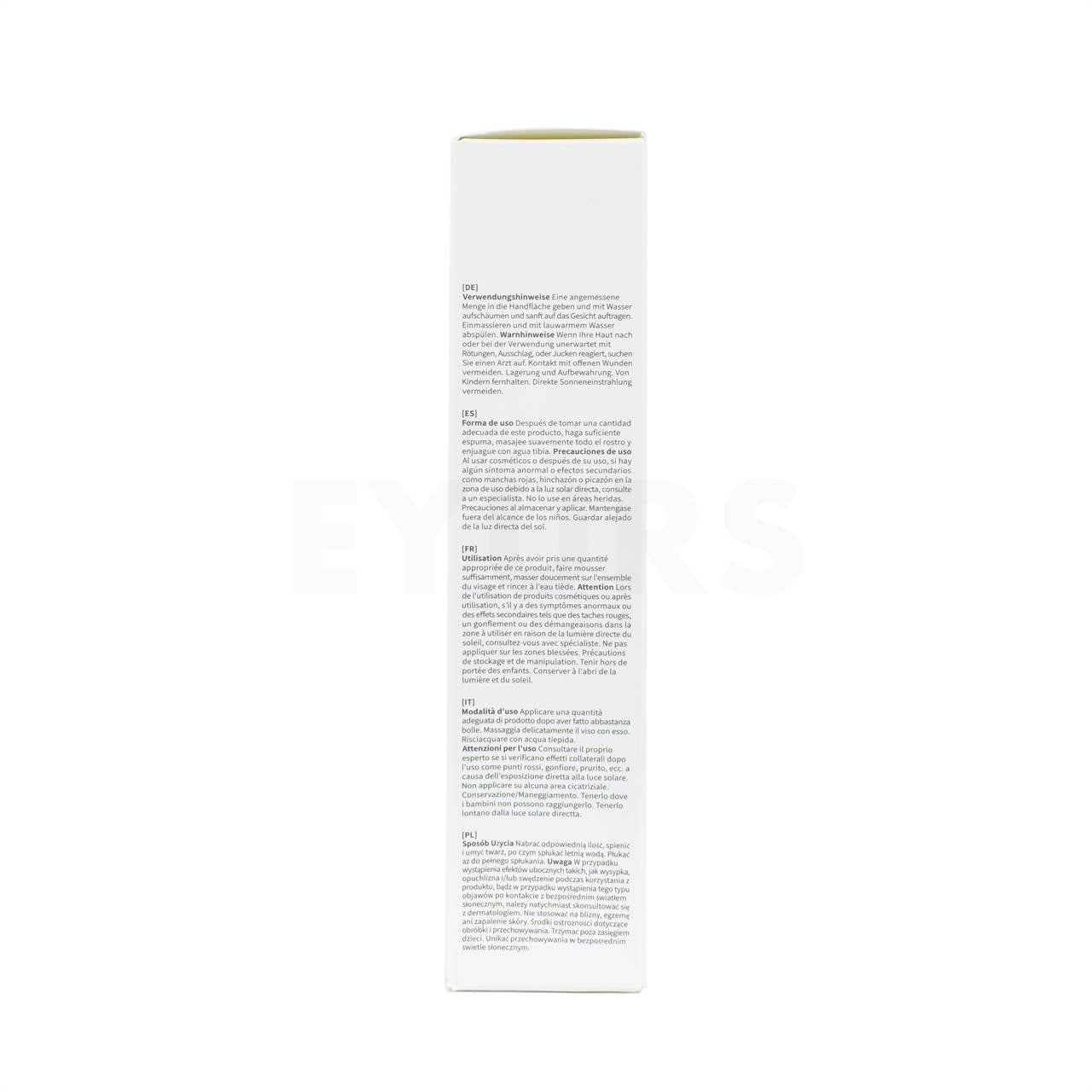 blab matcha hydrating foam cleanser right side packaging