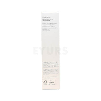 beauty of joseon ginseng moist sun serum side packaging