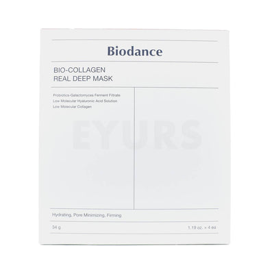 biodance bio collagen deep mask 4 sheets packaging box