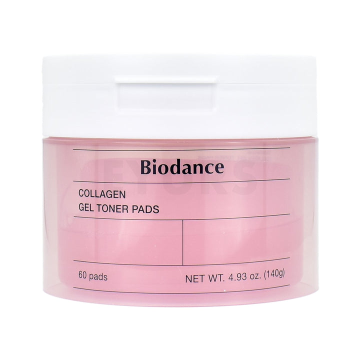 biodance collagen gel toner pads front side of product