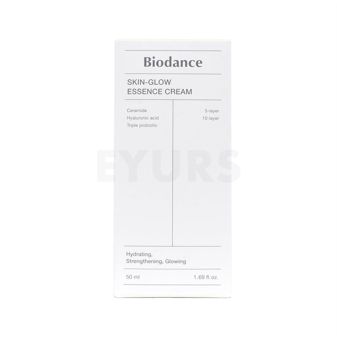 biodance skin glow essence cream front side packaging box
