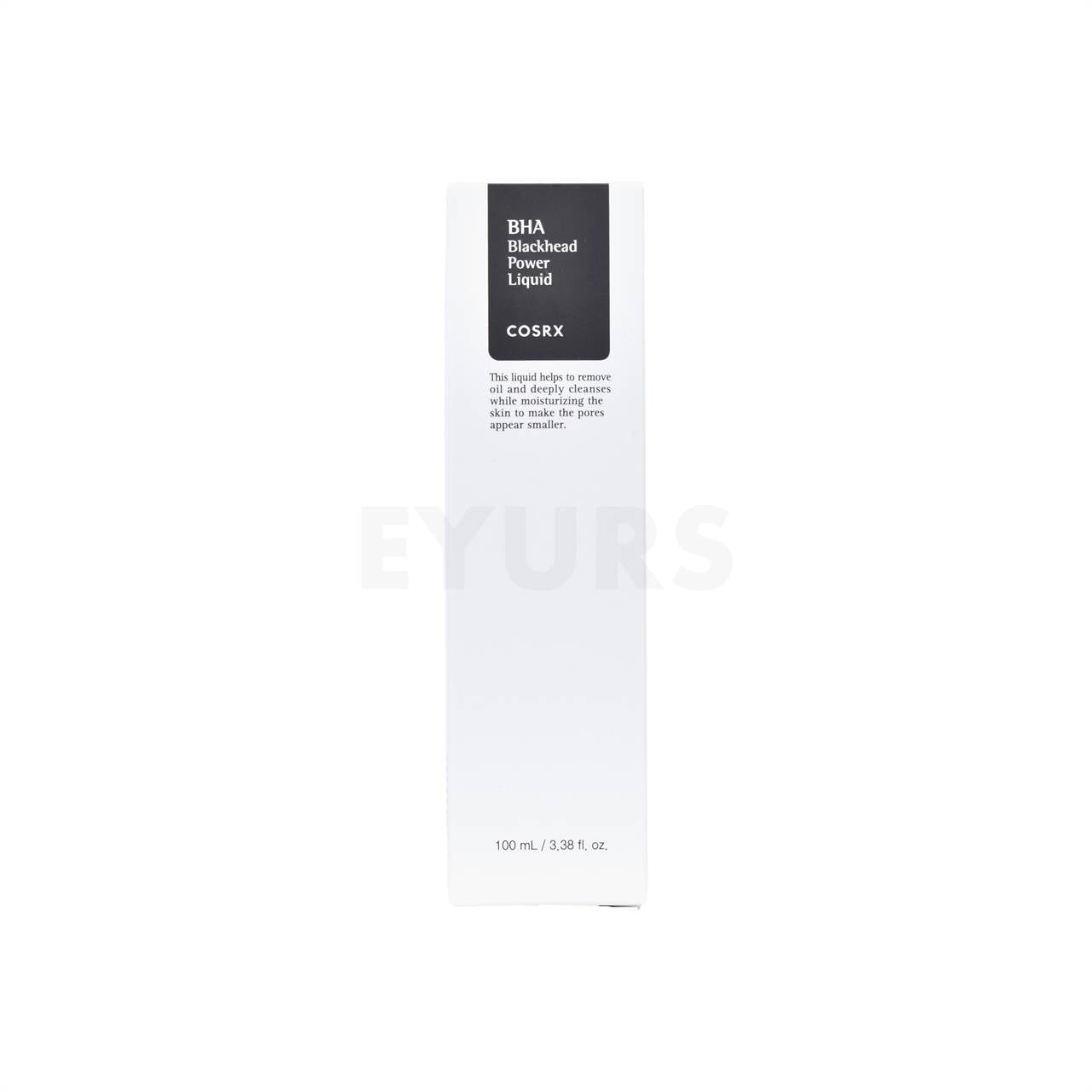 cosrx bha blackhead power liquid front packaging