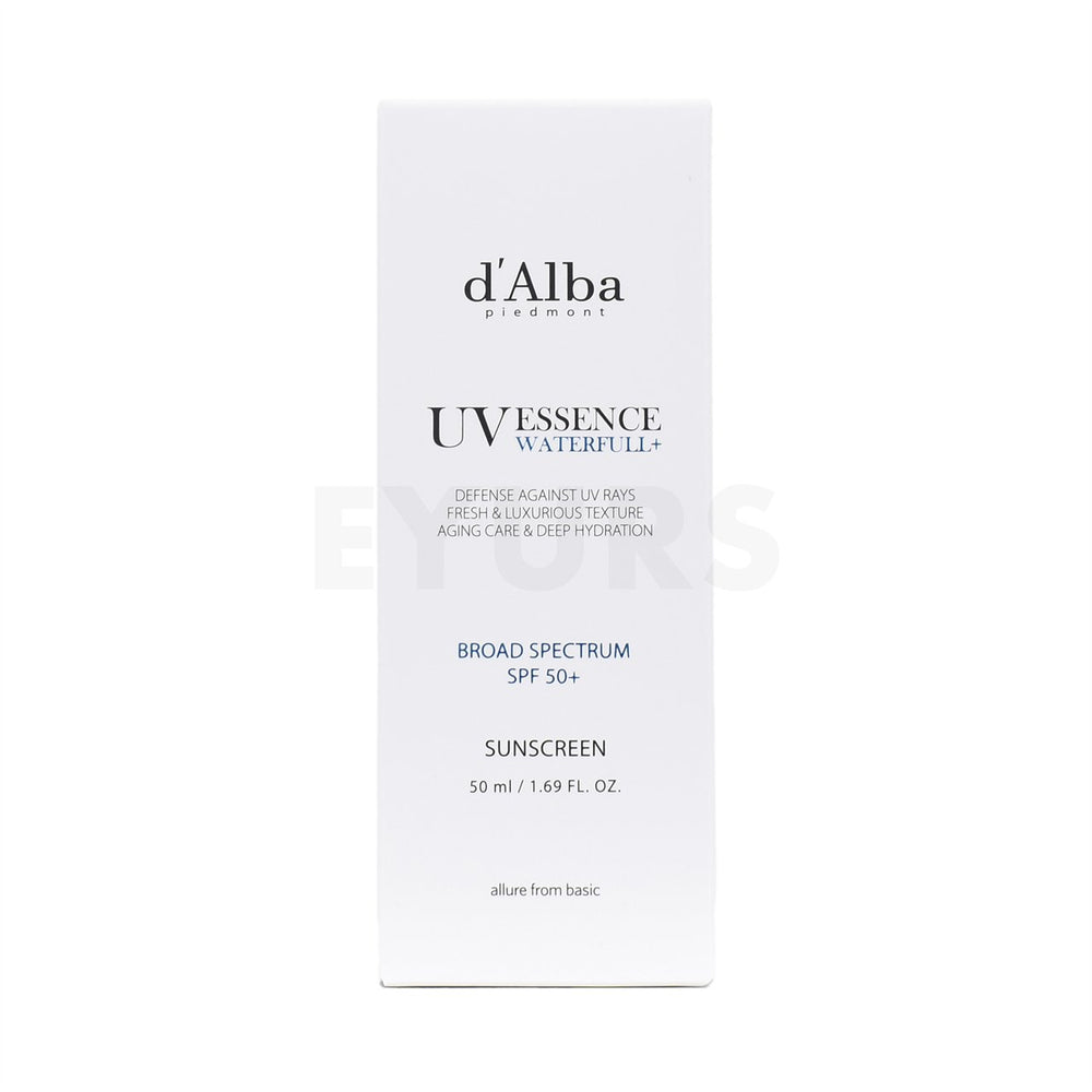 d'alba waterfull essence sun cream front side packaging box