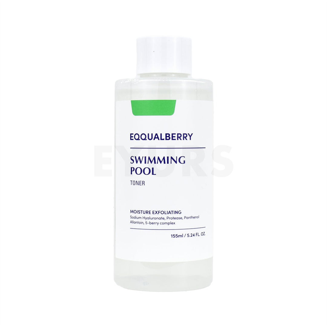 eqqualberry swimming pool toner front side of product