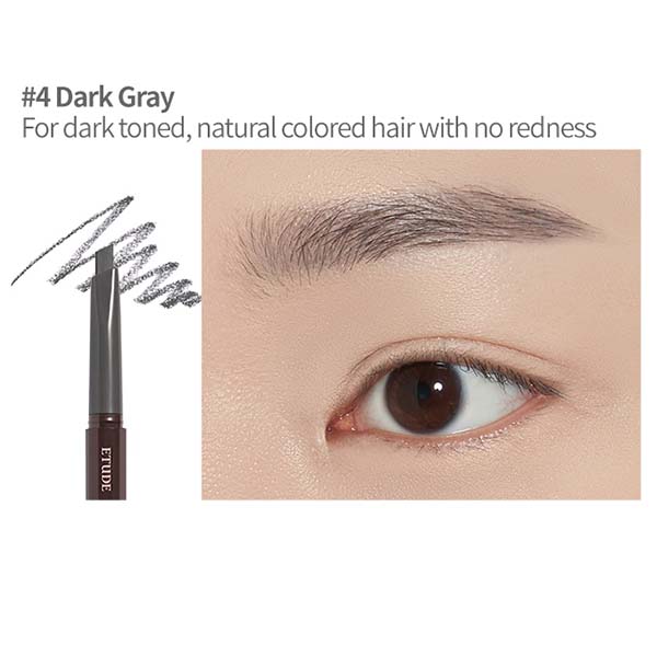 etude drawing eye brow dark grey