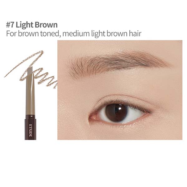 etude drawing eye brow light brown