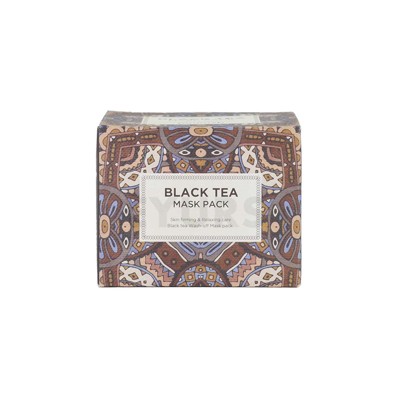 heimish black tea mask pack front side packaging