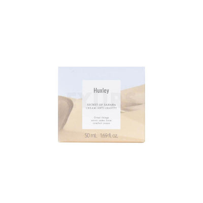 huxley anti gravity cream 50ml front side packaging