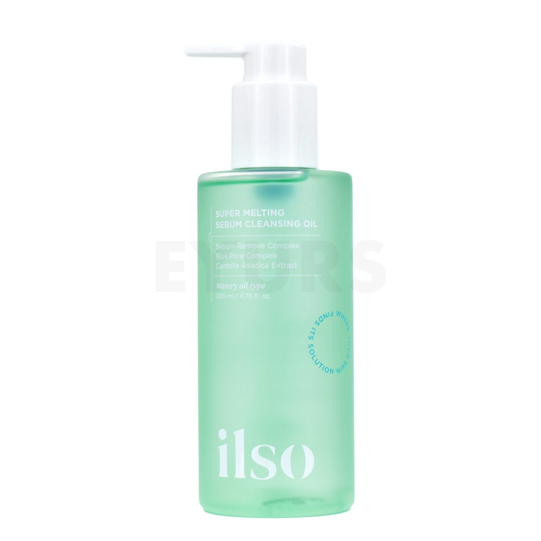 ilso super melting sebum cleansing oil front side of product