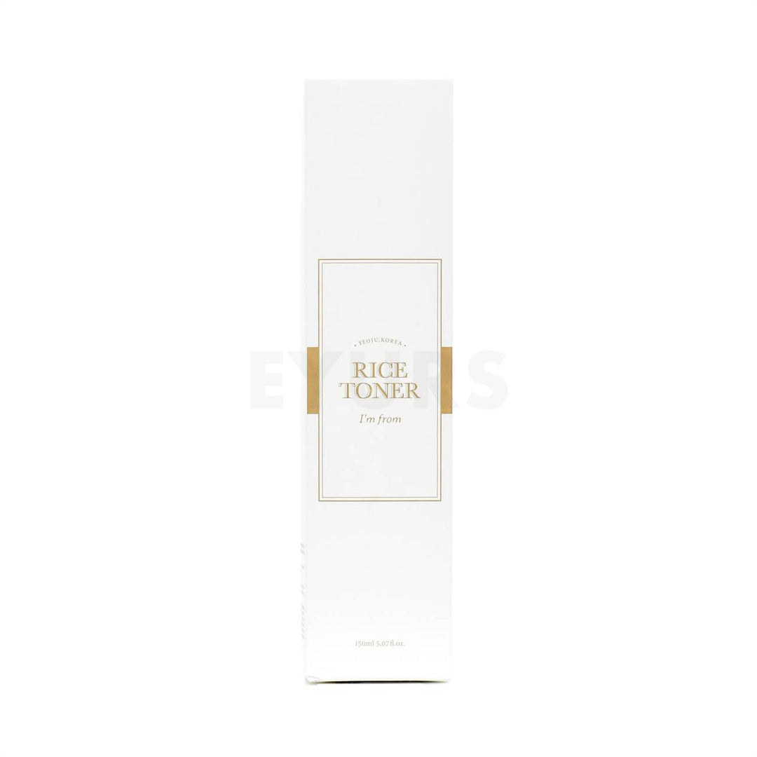 i'm from rice toner front side packaging