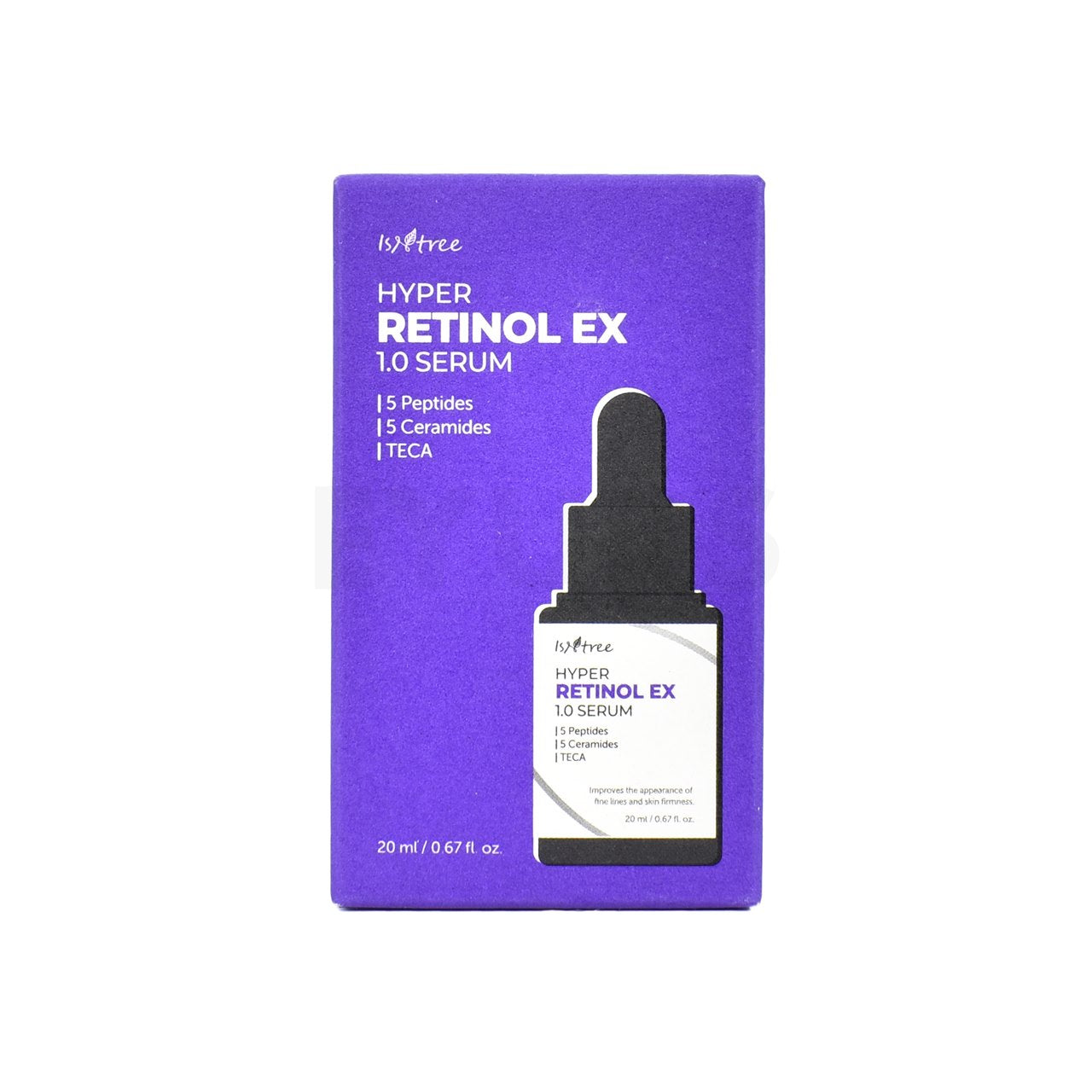 isntree hyper retinol ex 1 erum 20ml front side packaging