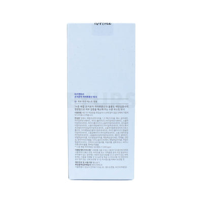 isntree ultra low molecular hyaluronic acid toner 300ml back side packaging