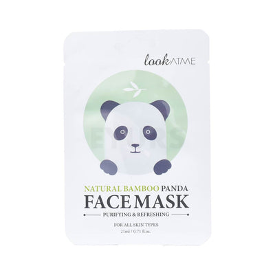 lookatme natural bamboo panda face mask