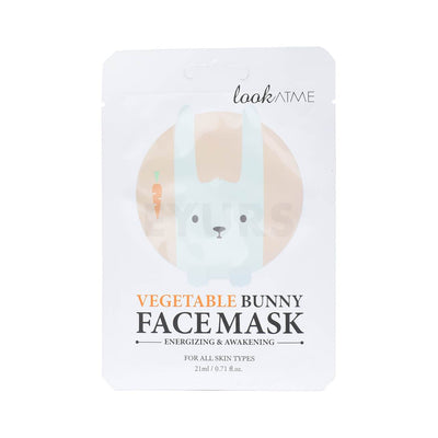 lookatme vegetable bunny face mask