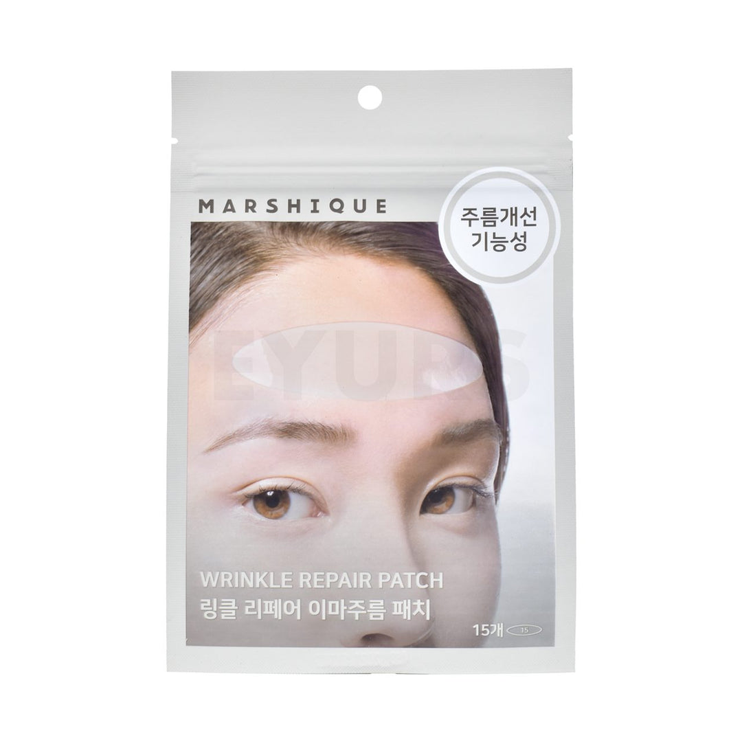 marshique forehead wrinkle patch wrinkle repair front side of product