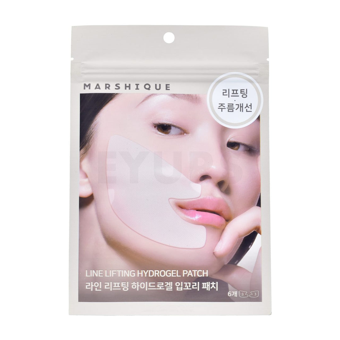 marshique line lifting hydrogel smile line patch front side of product