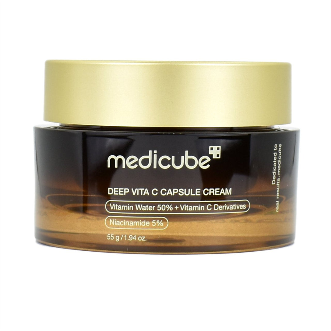 medicube deep vita c capsule cream front side of product