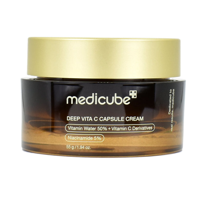medicube deep vita c capsule cream front side of product