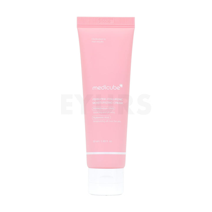 medicube pdrn pink hyaluronic moisturizing cream front side of product 