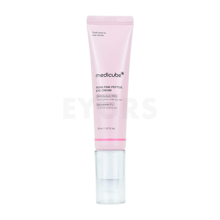 medicube pdrn pink peptide eye cream front side of product
