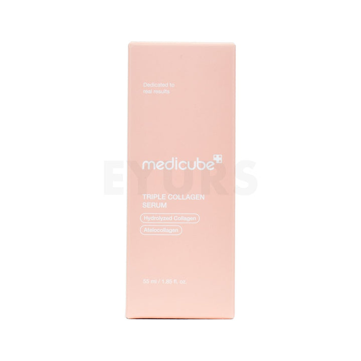 medicube triple collagen serum front side packaging box