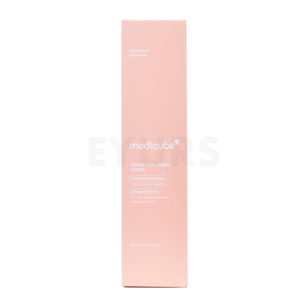 medicube triple collagen toner front side packaging box
