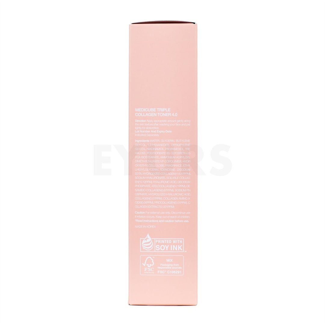 Shop medicube Triple Collagen Toner for Hydrated, Firm Skin EYURS Shop medicube Triple Collagen Toner for Hydrated, Firm Skin EYURS