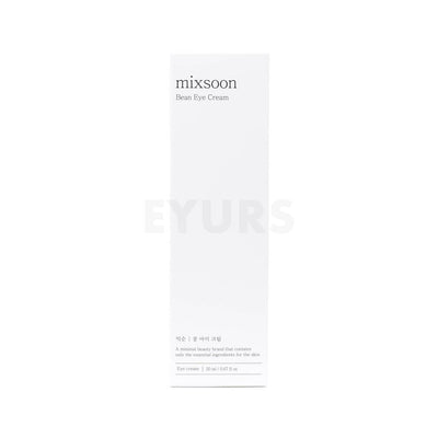 mixsoon bean eye cream front side packaging