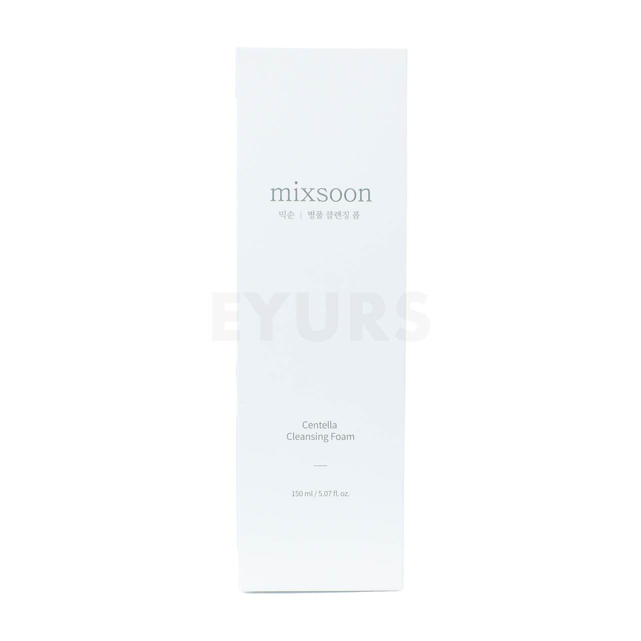 mixsoon centella cleansing foam 150ml front side packaging