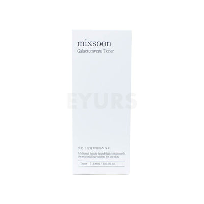 mixsoon galactomyces toner 300ml front side packaging