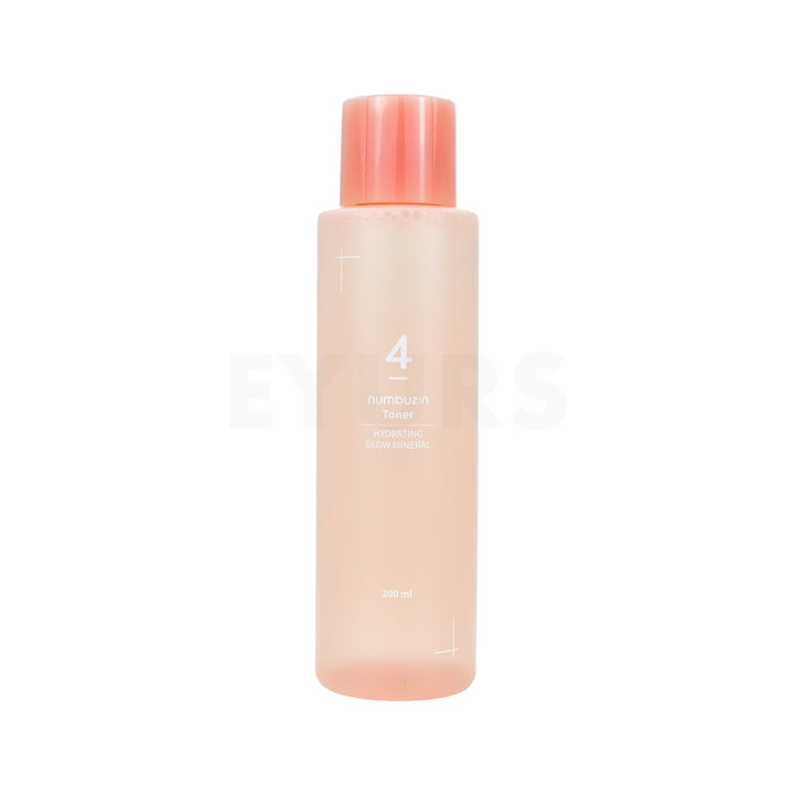 numbuzin no.4 hydrating glow mineral toner front of product