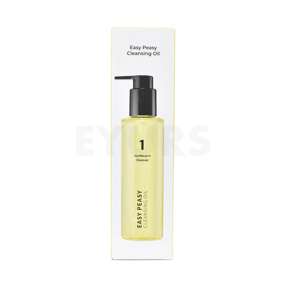 numbuzin no1 easy peasy cleansing oil 200ml front side packaging