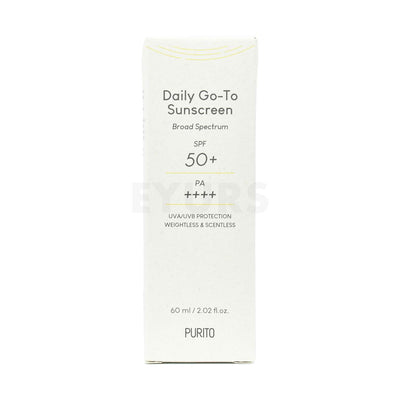 purito daily go to sunscreen front side packaging
