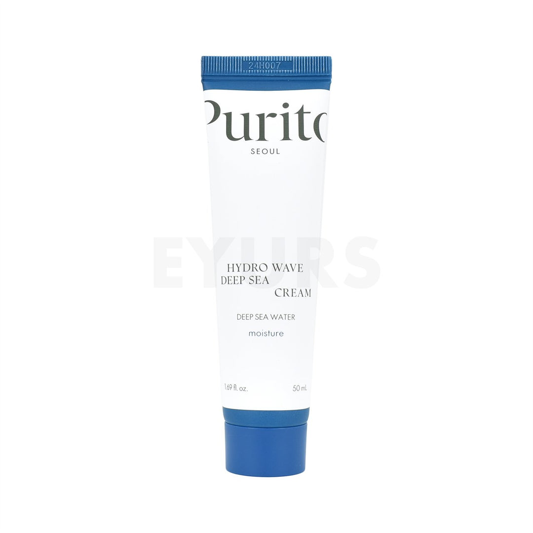 purito seoul hydro wave deep sea cream front side of product