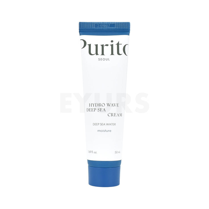 purito seoul hydro wave deep sea cream front side of product