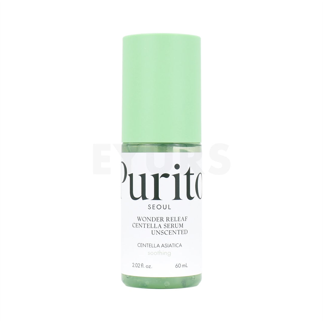 purito seoul wonder releaf centella serum unscented front side of product